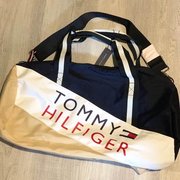 Tommy Hilfiger Duffle Bag Colorblock - Picture 1 of 7